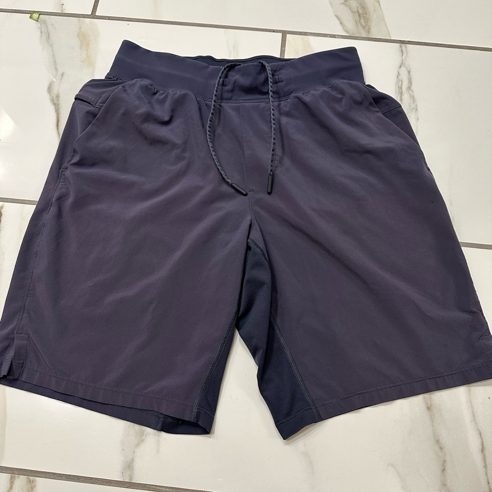 lululemon athletica Deep Blue Athletic Shorts